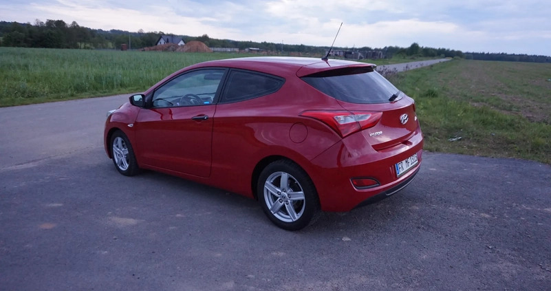 Hyundai I30 cena 26900 przebieg: 140000, rok produkcji 2012 z Zalewo małe 436